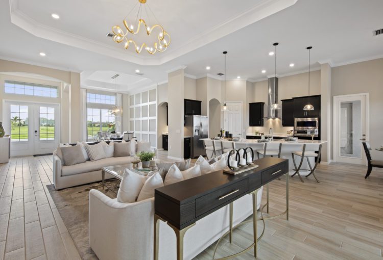 • The National Golf & Country Club by Lennar- Bougainvillea II great room