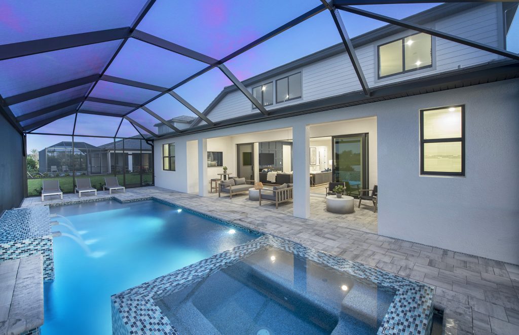 Avalon Park by Pulte Homes- Easley lanai photo