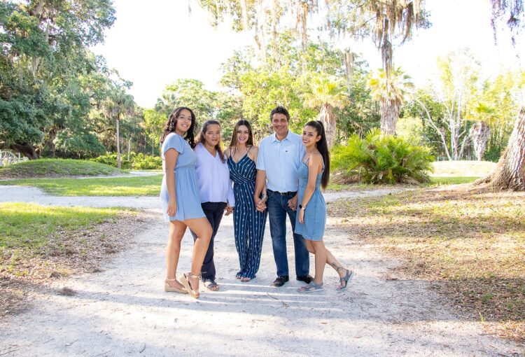 Ave Maria residents pose for group family photo