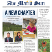 Front cover page of July 2024 Ave Maria Sun