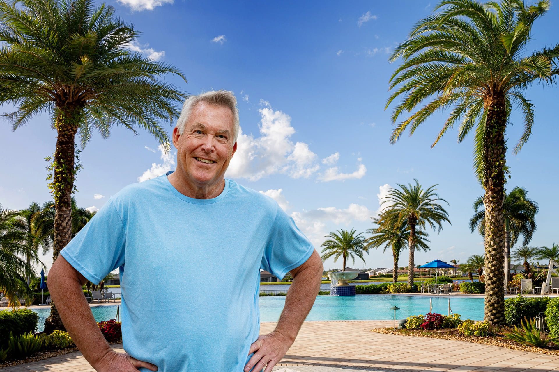 Jim Anderson, Del Webb Naples resident