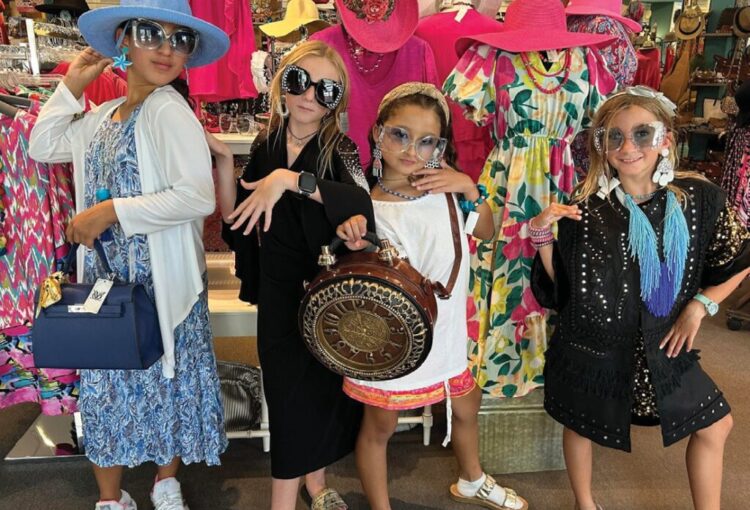 Young Ave Maria residents play dress up in The Secret Ingredient.