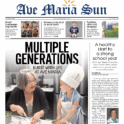Ave Maria Sun Cover Page, August 2025 Edition
