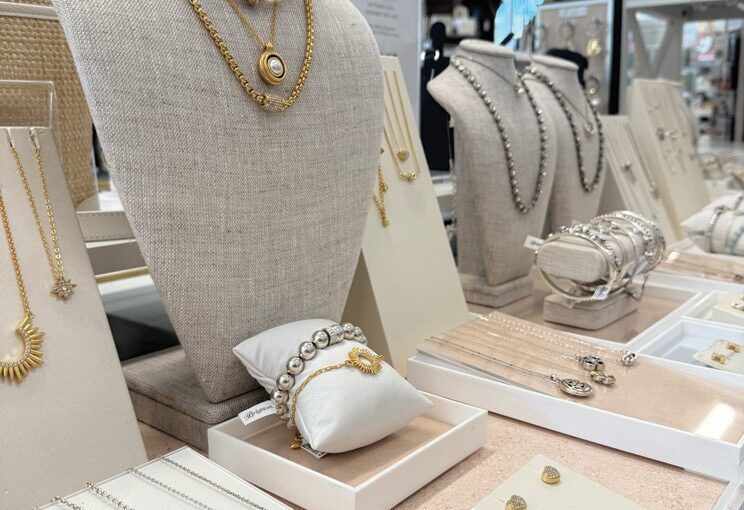 Display of Brighton Collectibles in Stella Rose Way.