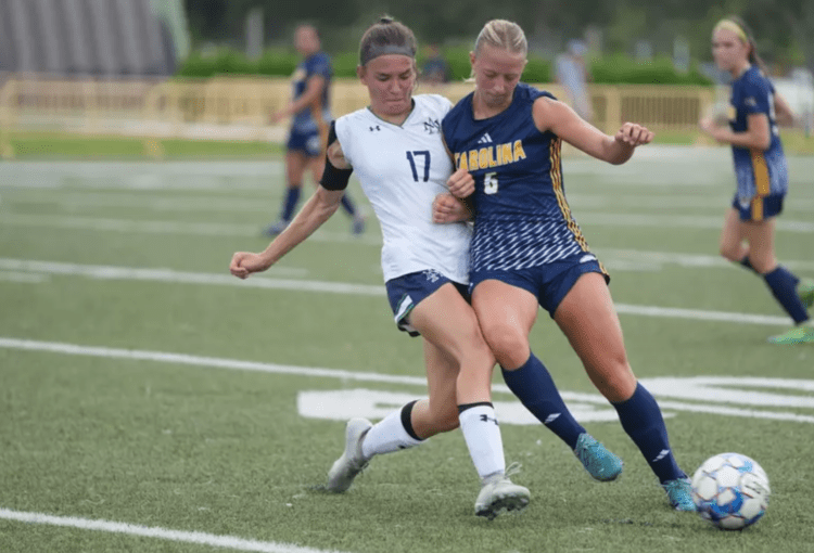 AMU Women's Soccer in action