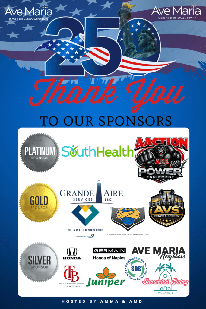 Sponsor image for Ave Maria event